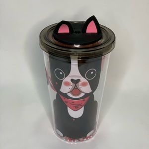 ❌SOLD❌ Boston Terrier Tumbler with Bath Bombs